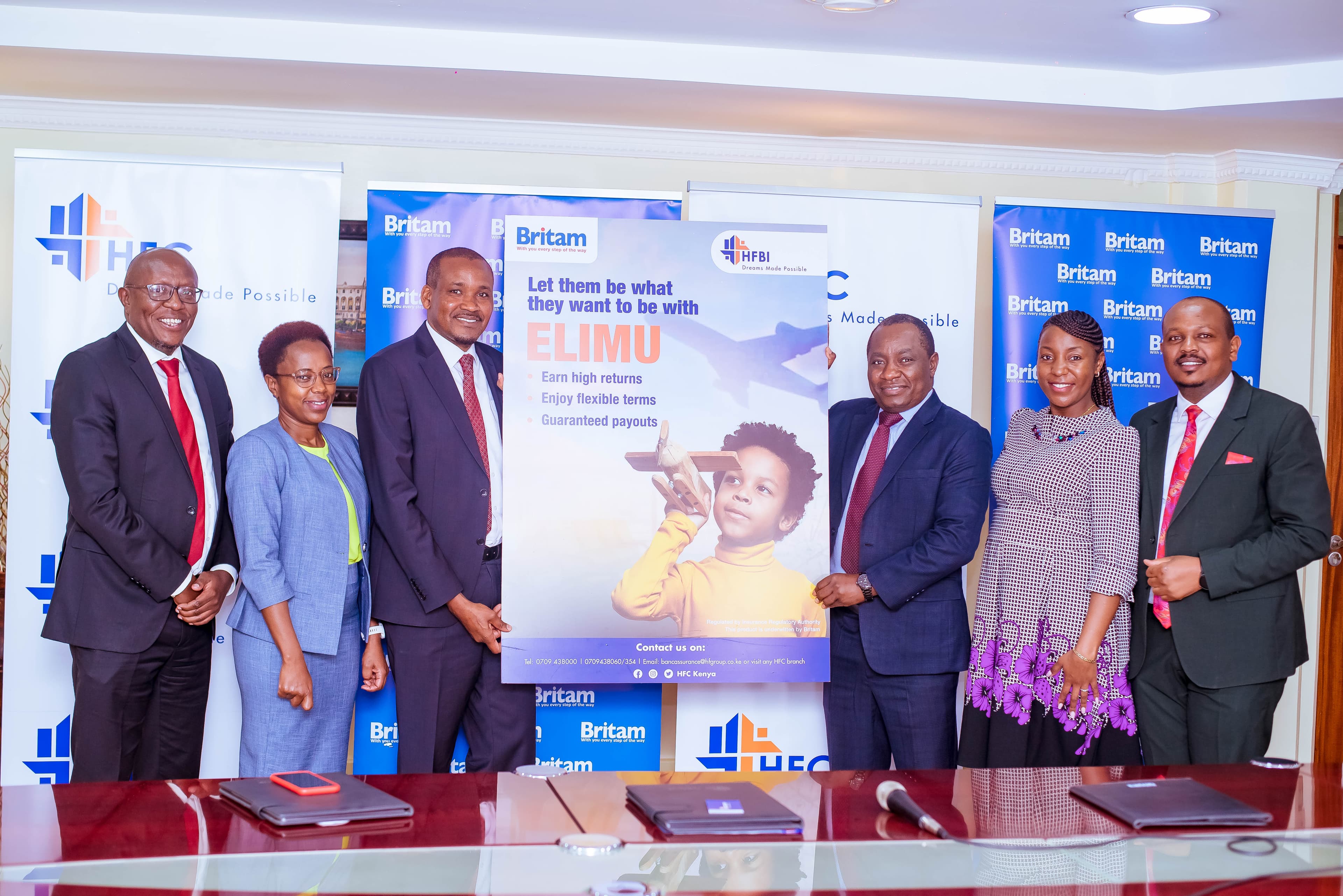 HFC and Britam Education Insurance Plan